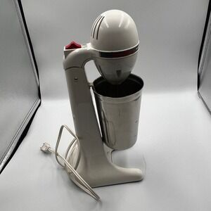 Hamilton Beach DrinkMaster 727-4 Milkshake Maker White with Stainless Steel Cup